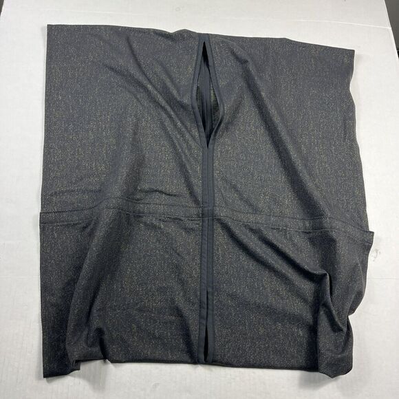 Lululemon Womens Vinyasa Scarf Green Black Functional Wrap Coverup Shawl OSFM - Picture 1 of 6